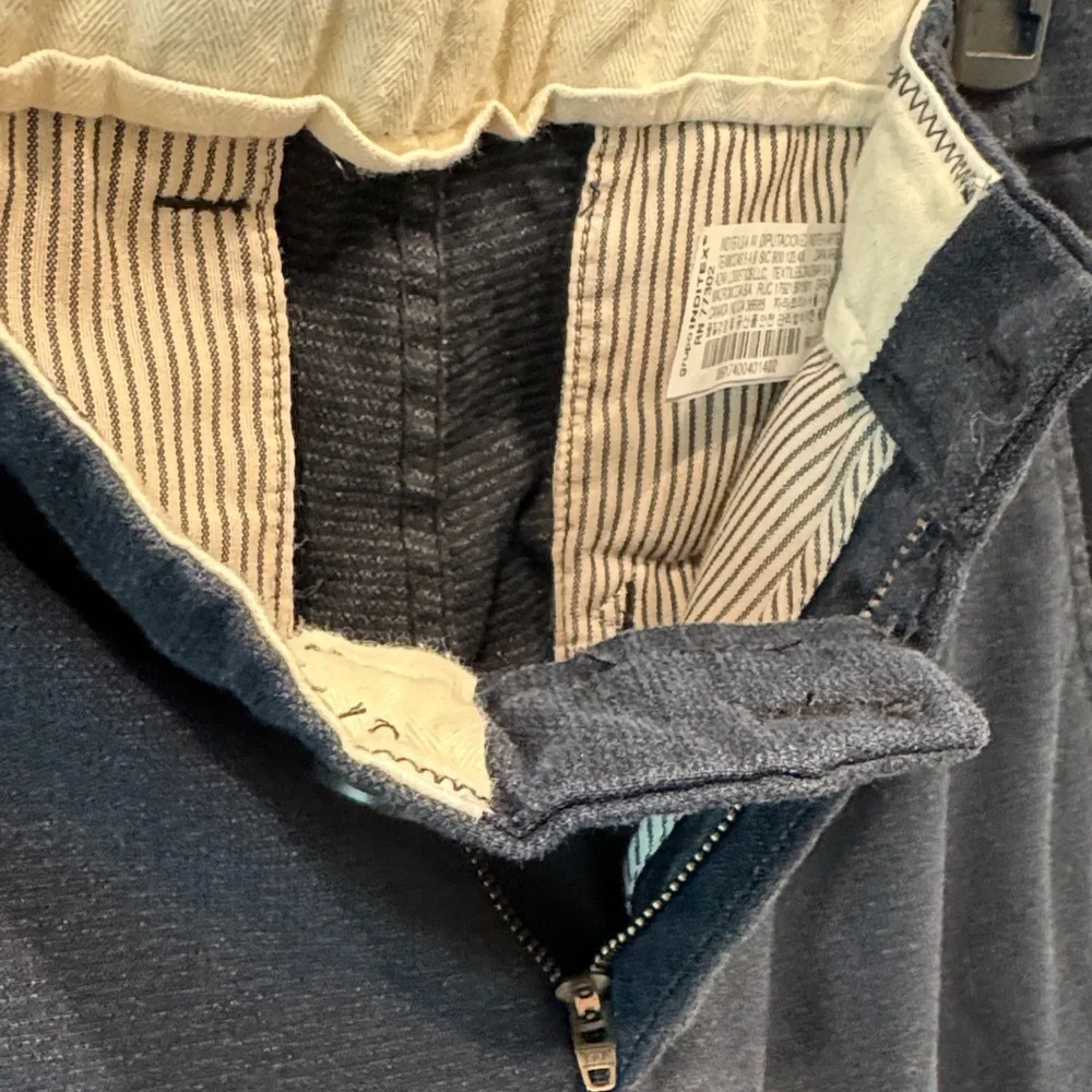 Zara Navy Chinos for Men